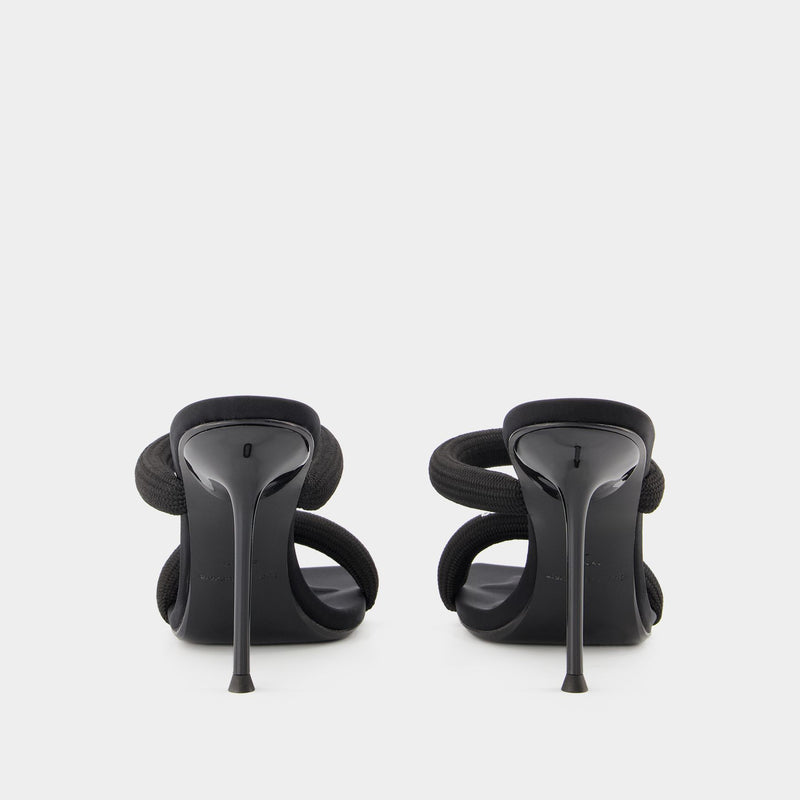 Julie Sandalen - Alexander Wang - Nylon - Schwarz
