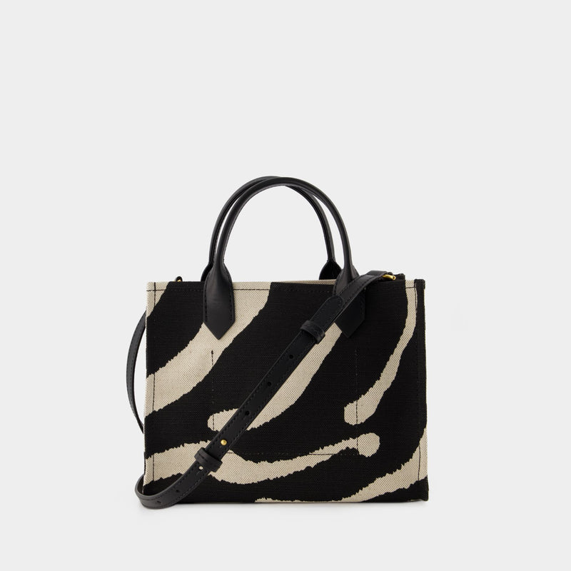 Barmy Shopper Smallzebra  Tote Bag - Balmain - Multi - Canva