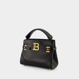 Bbuzz 22 Hobo Bag - Balmain - Black - Leather