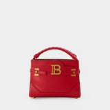 Bbuzz 22 Hobo Bag - Balmain - Red - Leather