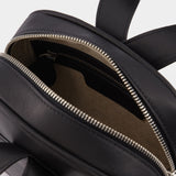 Tasche Loop aus schwarzem Leder