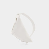 Leather Baby Shark  Hobo Bag - Courrèges - White - Leather