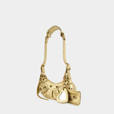 Cagole Shoul Xs Bag - Balenciaga - Gold - Leather
