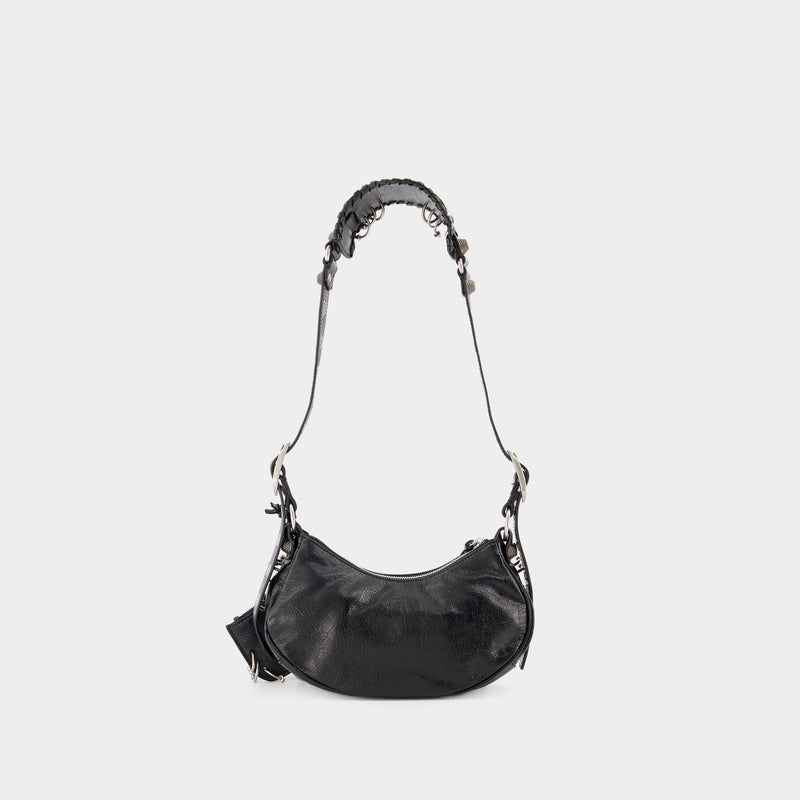 Le Cagole Sho Xs Bag - Balenciaga -  Black - Leather