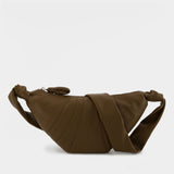 Small Croissant Crossbody  - Lemaire - Olive Brown - Leather