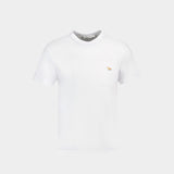 T-shirt Fox aus Baumwolle in weiß
