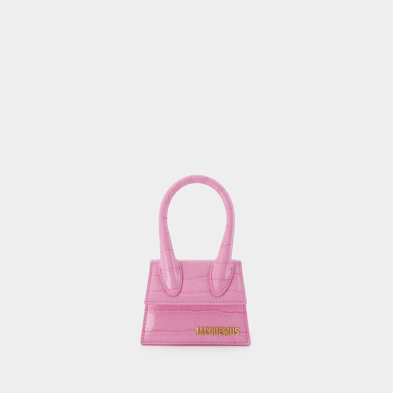 Le Chiquito Crossbody - Jacquemus -  Pink - Leather