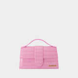 Le Grand Bambino Crossbody - Jacquemus -  Pink - Leather