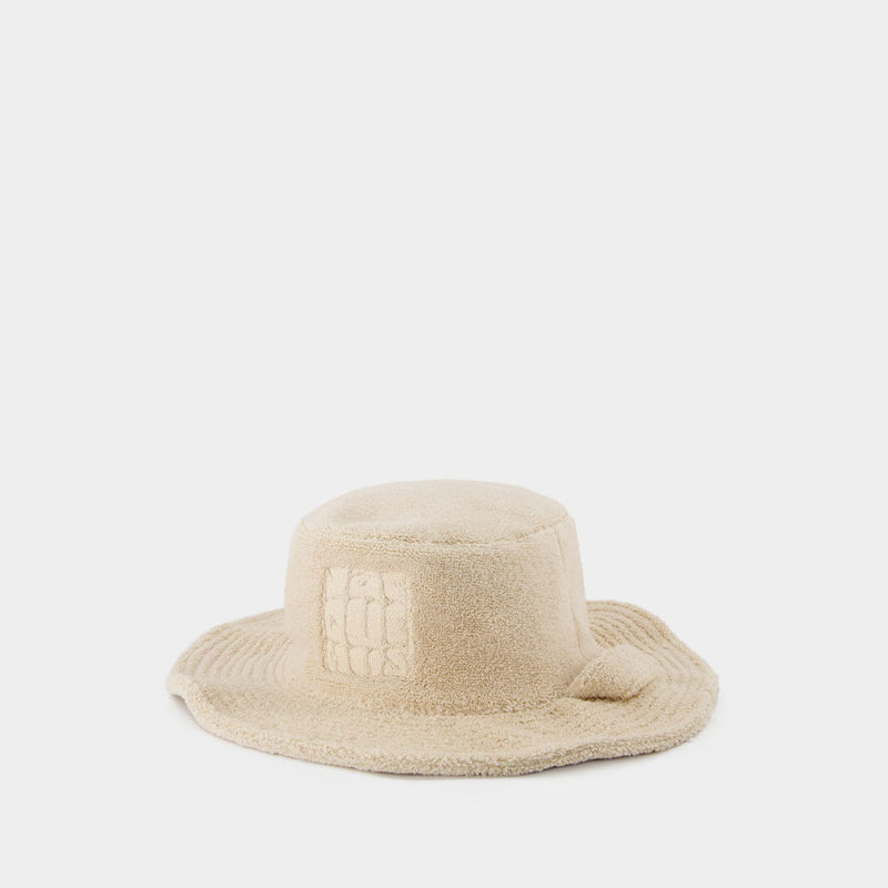 Banho Bucket Hat - Jacquemus - Light Beige - Cotton