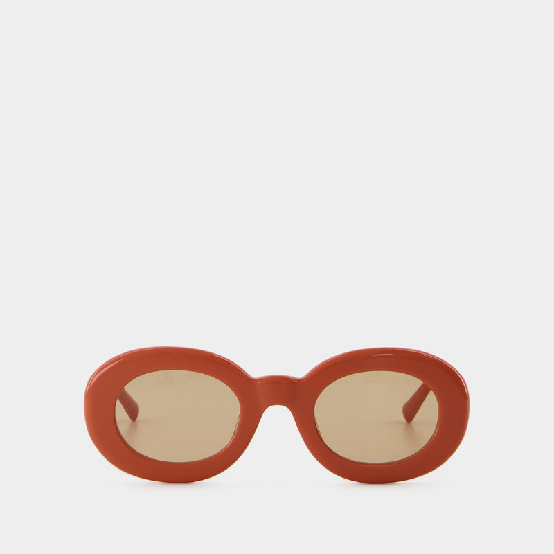 Pralu Sunglasses - Jacquemus -  Multi-Orange - Acetate