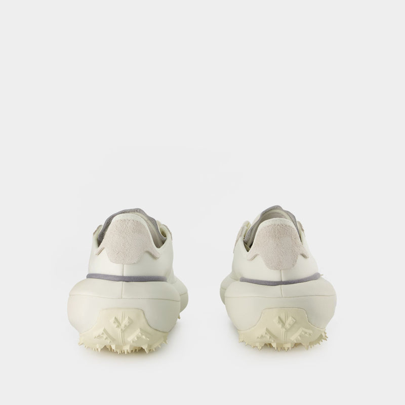 Makura Sneakers - Y-3 - Cream/Grey - Leather