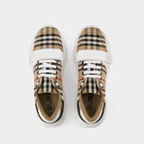 Lf Tnr New Regis L Chk Sneakers - Burberry - Multi - Cotton