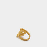 Ring The Medusa aus Gold