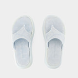 Sandals - Acne Studios - Blue/Beige - Leather
