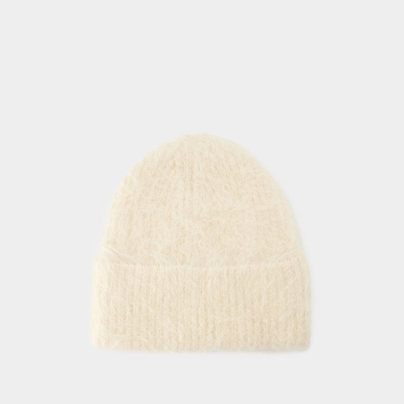 Mütze Alpaca Knit - Toteme - Wolle - Weiß