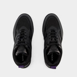 Sneakers Sidney aus schwarzem Leder