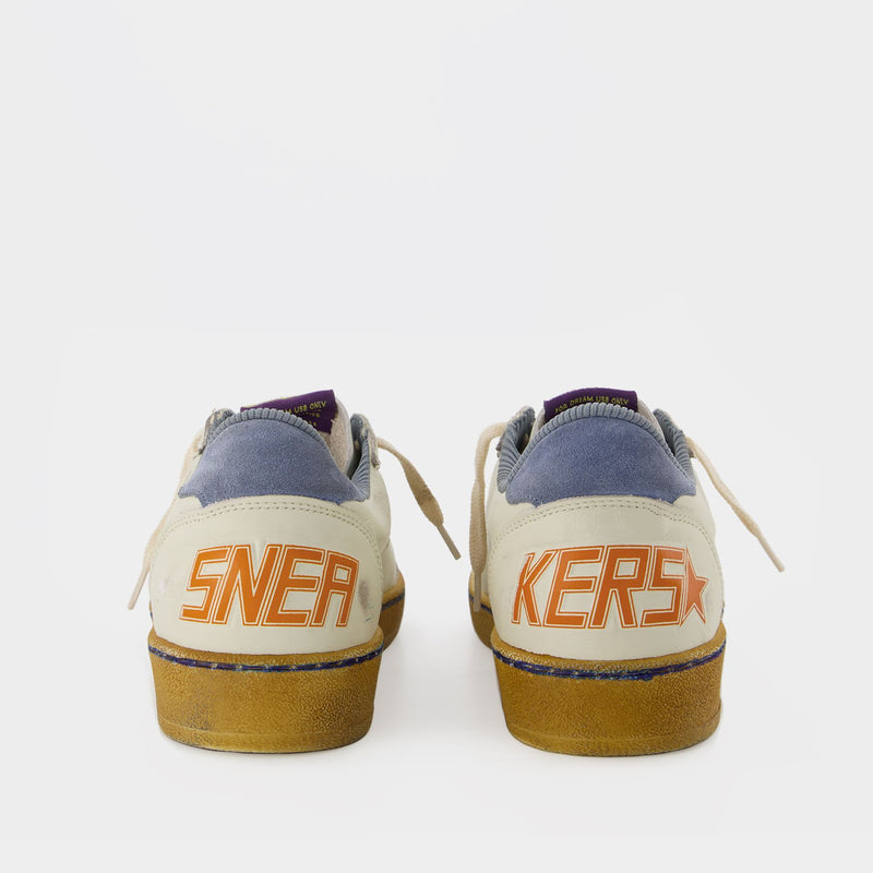 Ball Star Sneakers - Golden Goose - Multi - Leather