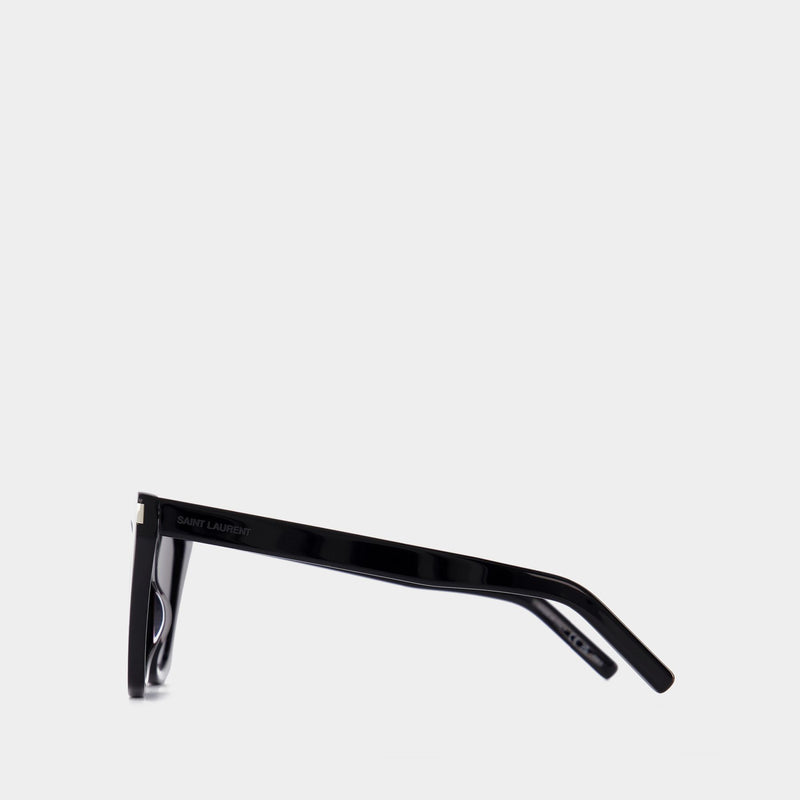 Sonnenbrille aus Azetat schwarz/grau