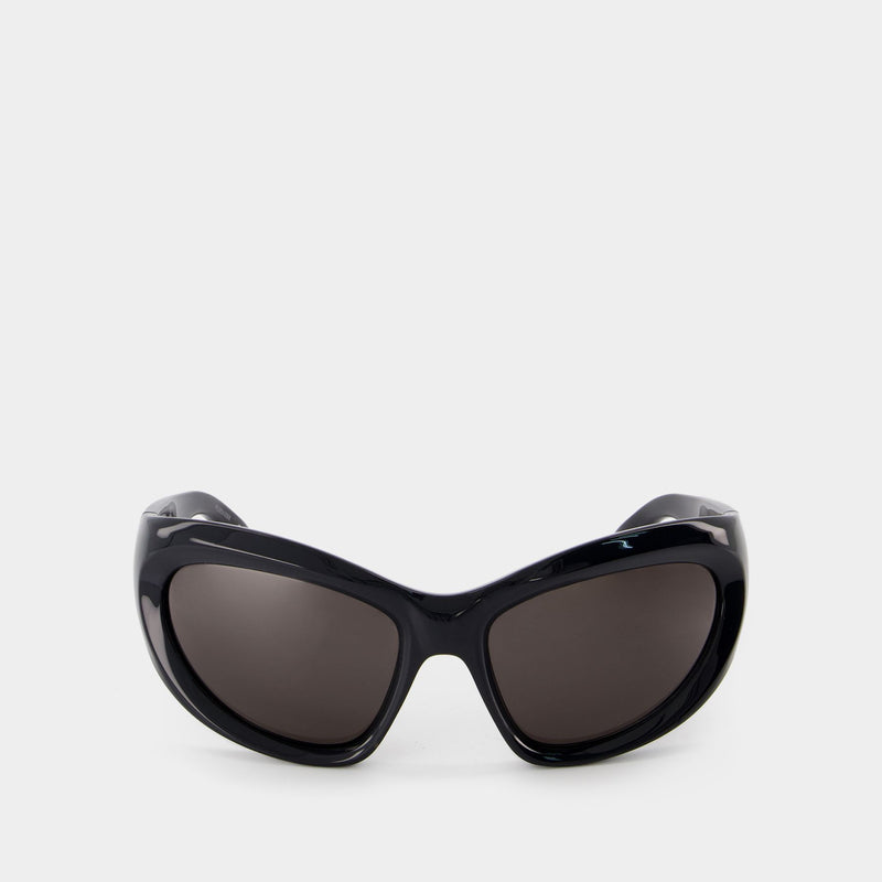 Bb0228S Sunglasses - Balenciaga  - Black/Grey - Bio Injection