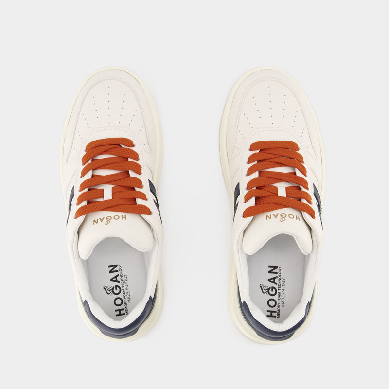 Sneakers H630 Allacciato - Hogan - Leinwand - Multi