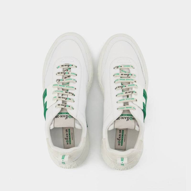 3R Sneakers - Hogan - Bianco - Leather