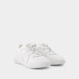 H597 Allacciato H Sneakers aus weißem Leder