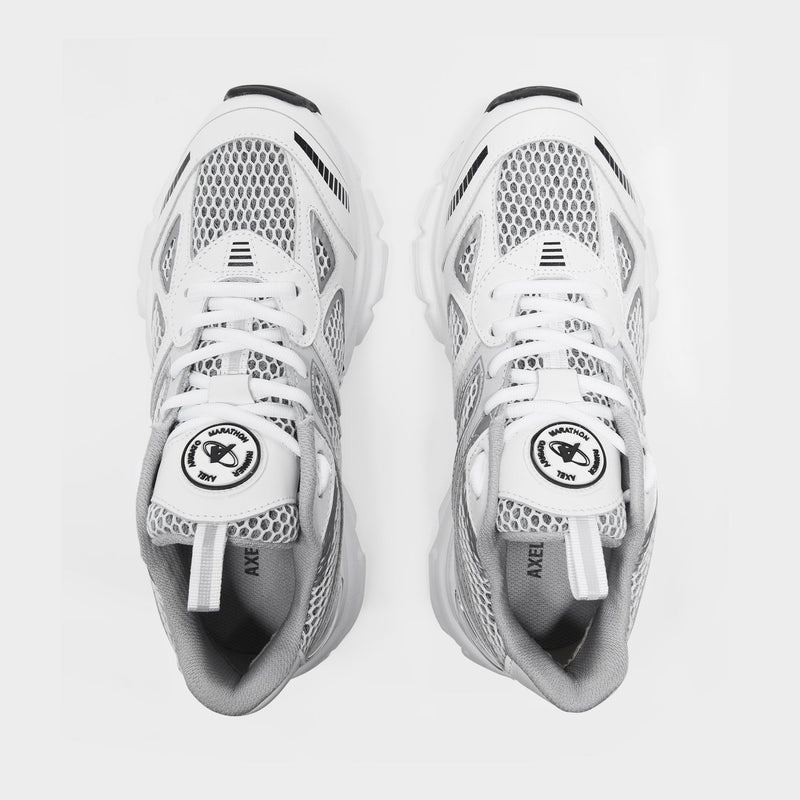 Marathon Sneakers - Axel Arigato -  White/Silver - Leather