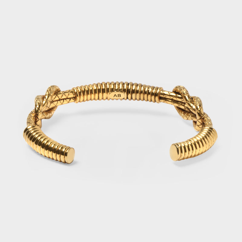 Armband Tao aus goldfarbenem Metall
