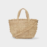 Cabas S Tote Bag - Vanessa Bruno -  Natural - Leather