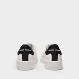 Pure Star Sneakers - Golden Goose - White/Black - Leather