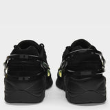 Sneakers Cylon 21 aus schwarzem Leder