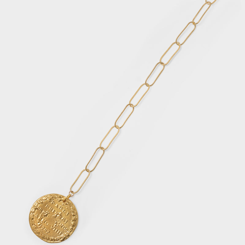 Il Leone Armband aus vergoldeter Bronze