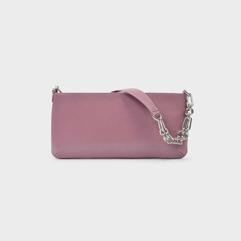 Tasche Holly aus Leder Gloss violett