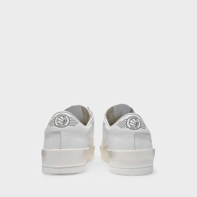 Sneakers Stardan aus weißem Leder
