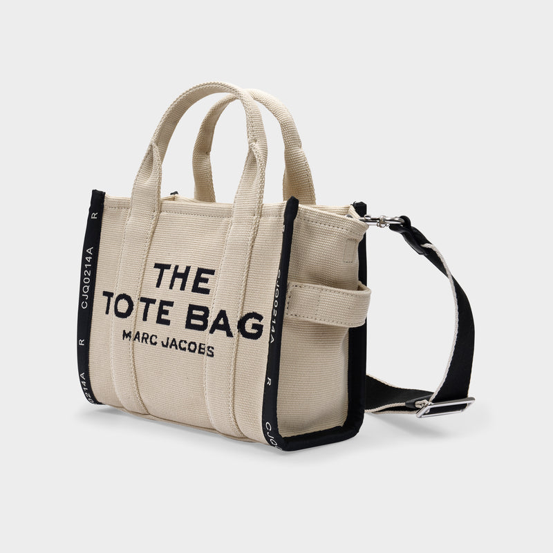 The Mini Tote Bag Jacquard - Marc Jacobs -  Warm Sand - Cotton