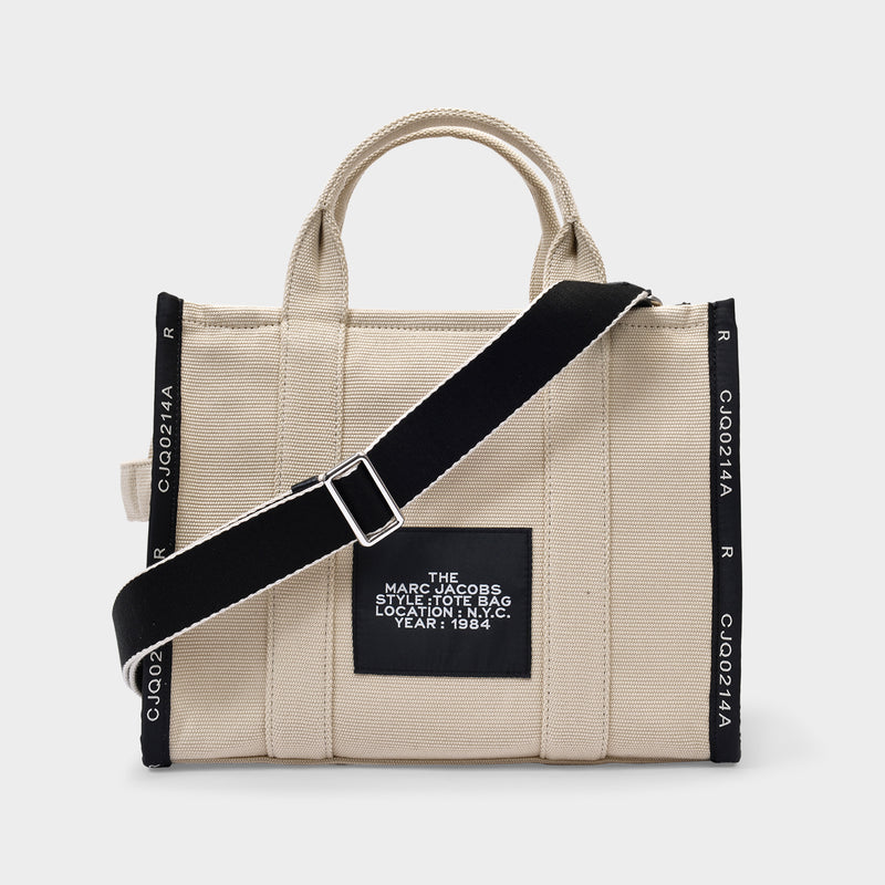 The Small Tote Bag Jacquard - Marc Jacobs -  Warm Sand - Cotton