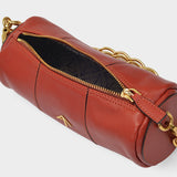 Xx Mini Cylinder Hobo Bag - Manu Atelier - Redbole - Leather