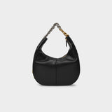 Frame Small Hobo Bag - Stella Mccartney -  Black - Leather Vegan