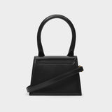 Le Chiquito Moyen Bag - Jacquemus -  Black - Leather