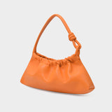 Valerie-Tasche aus orange veganem Leder