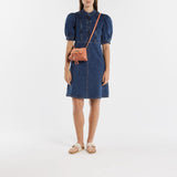 Joan Mini Hobo Bag - See By Chloe -  Tan Apricot - Leather