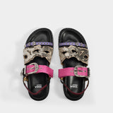 Aj1018 Sandals - Toga Pulla - Black - Leather