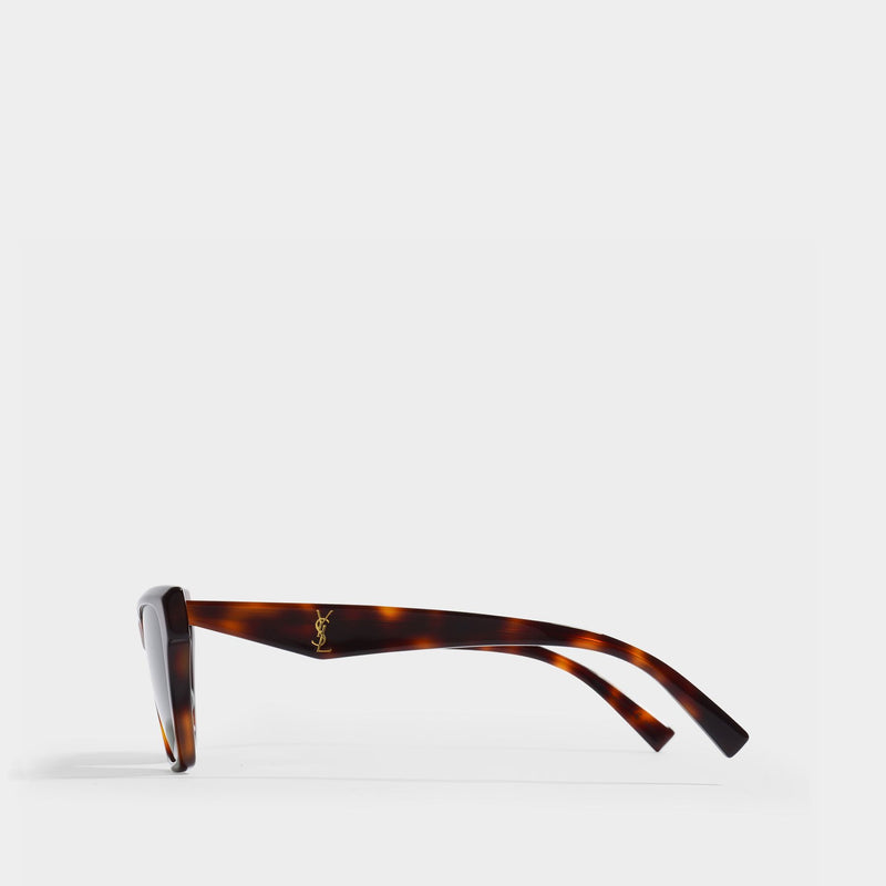 Sonnenbrille aus Azetat braun